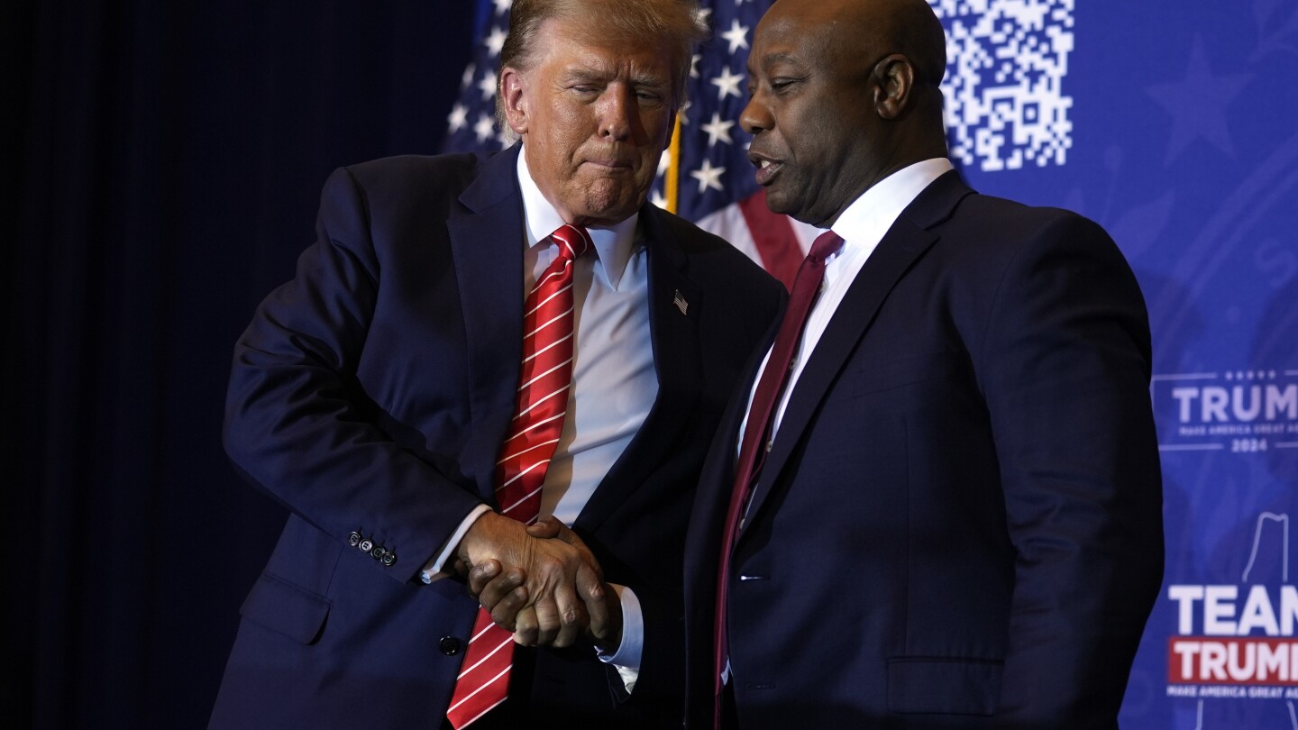 "Tim Scott Endorses Donald Trump for 2024 Presidential Election, Impact on GOP Candidates"