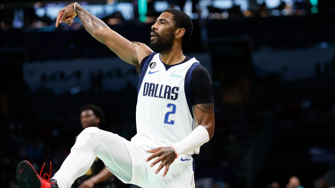 Kyrie Irving addresses fan ejection during Mavericks vs. Hornets game.