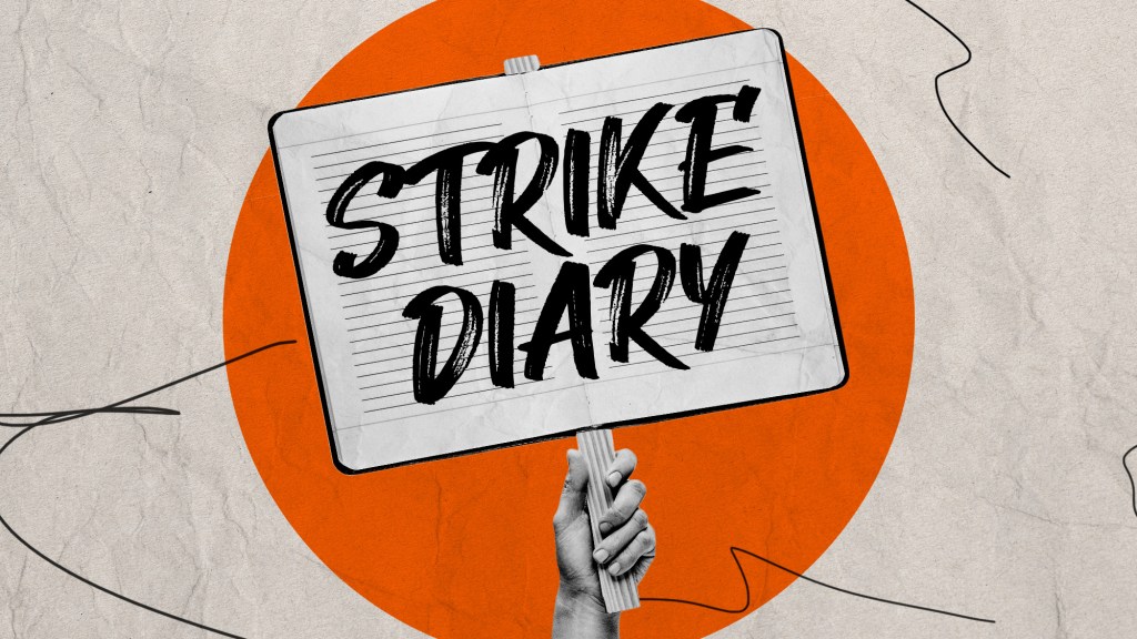 "Stars Unite: SAG Strike Picket Lines Spark Residuals Debate"