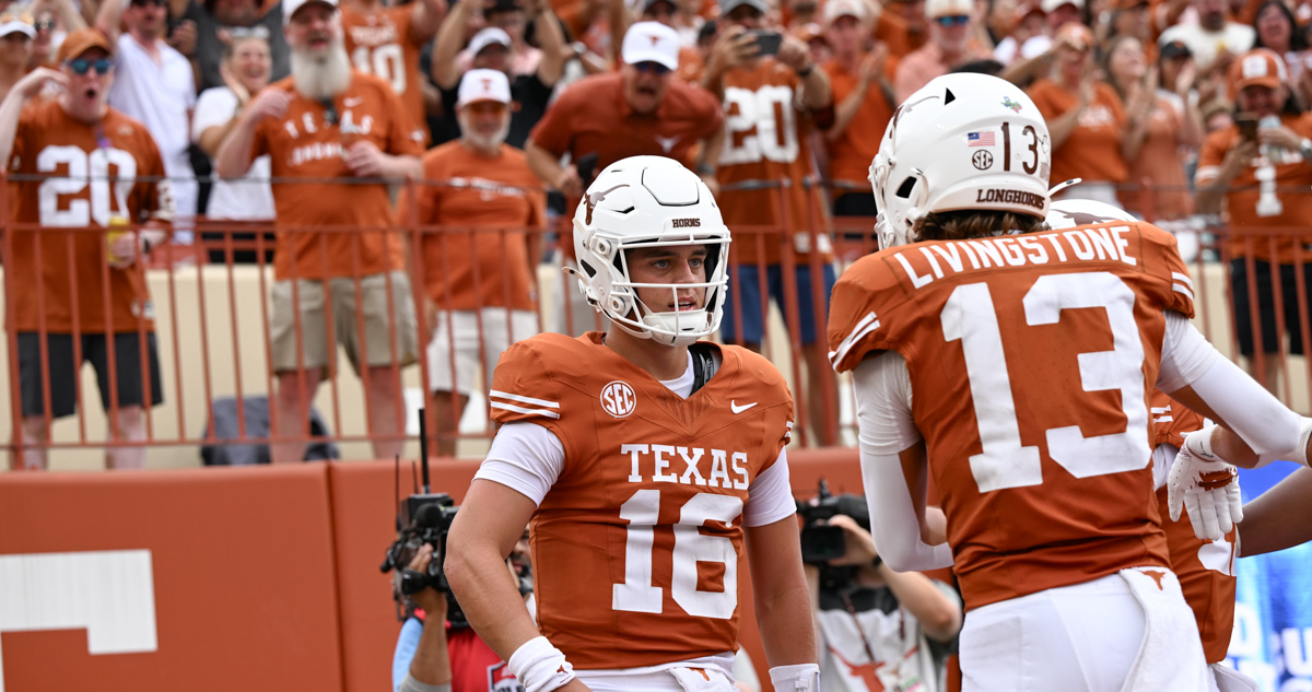 Featured image for Texas Offense Faces Challenges in 27-10 Win Over UTEP