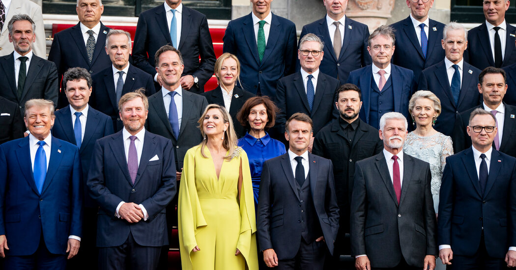 Featured image for NATO Summit Highlights Shifting Focus on Ukraine Amid US Retreat