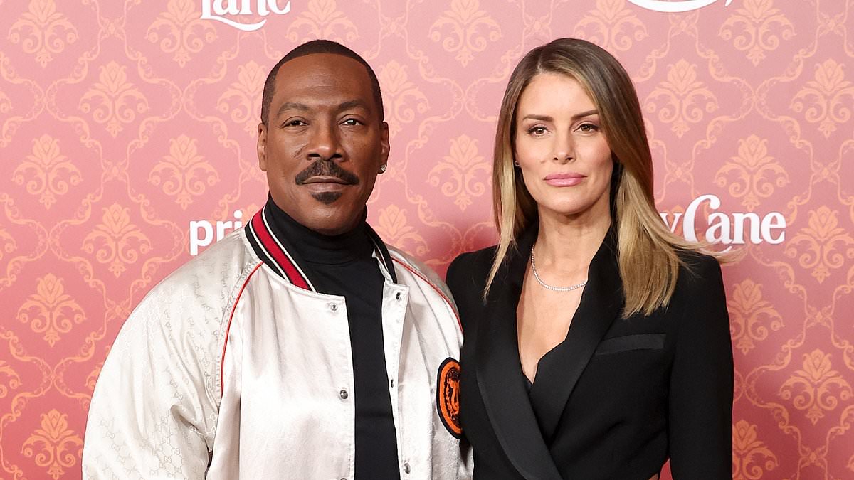 Featured image for Eddie Murphy and Fiancée Paige Butcher Cozy Up at 'Candy Cane Lane' Premiere in LA