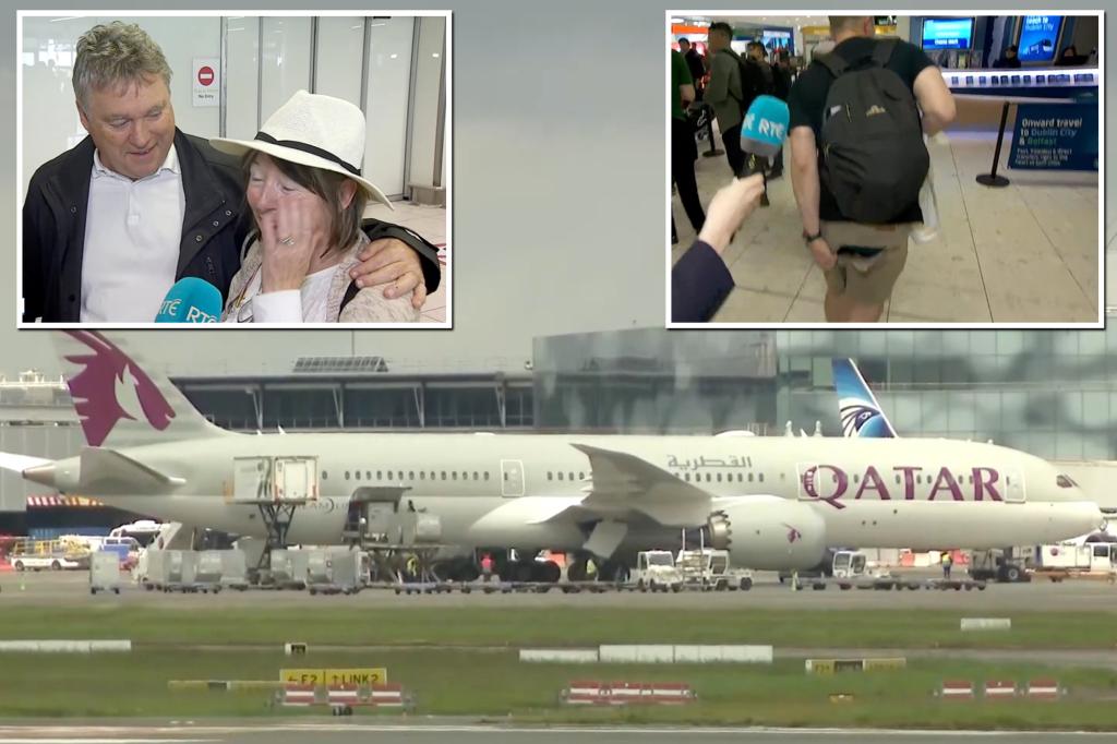 Featured image for "12 Injured as Qatar Airways Flight to Dublin Hits Severe Turbulence"