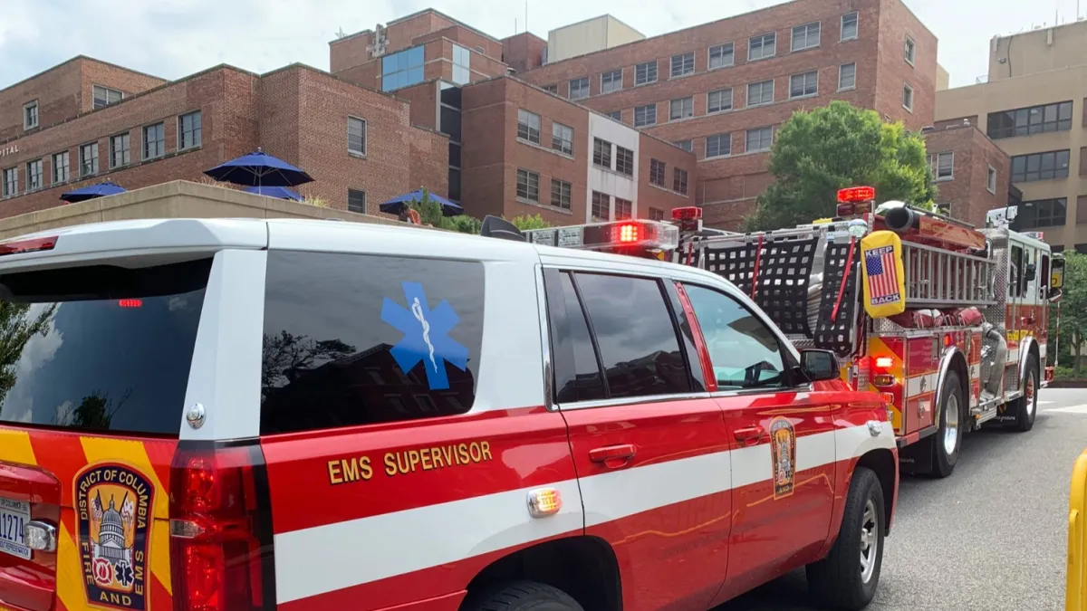 Multiple Pedestrians Injured in Car Crash at Georgetown Hospital Parking Garage