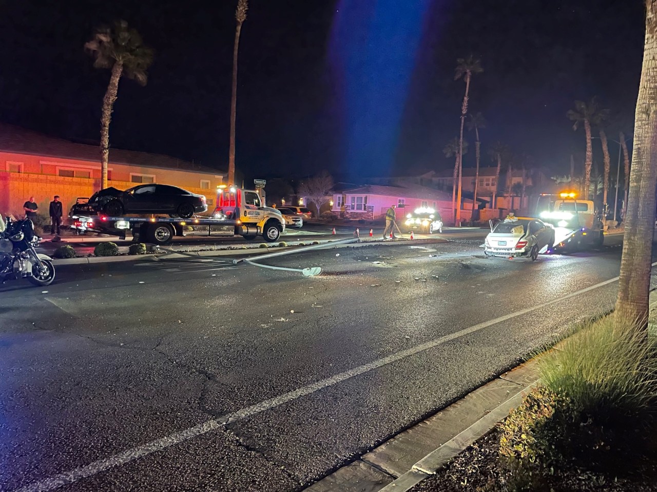 Multiple Crashes Cause Chaos and Injuries in Las Vegas Valley