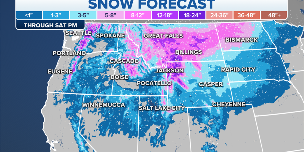 Featured image for Winter Storm Alert: Heavy Snowfall Expected in Northern Rockies and Plains