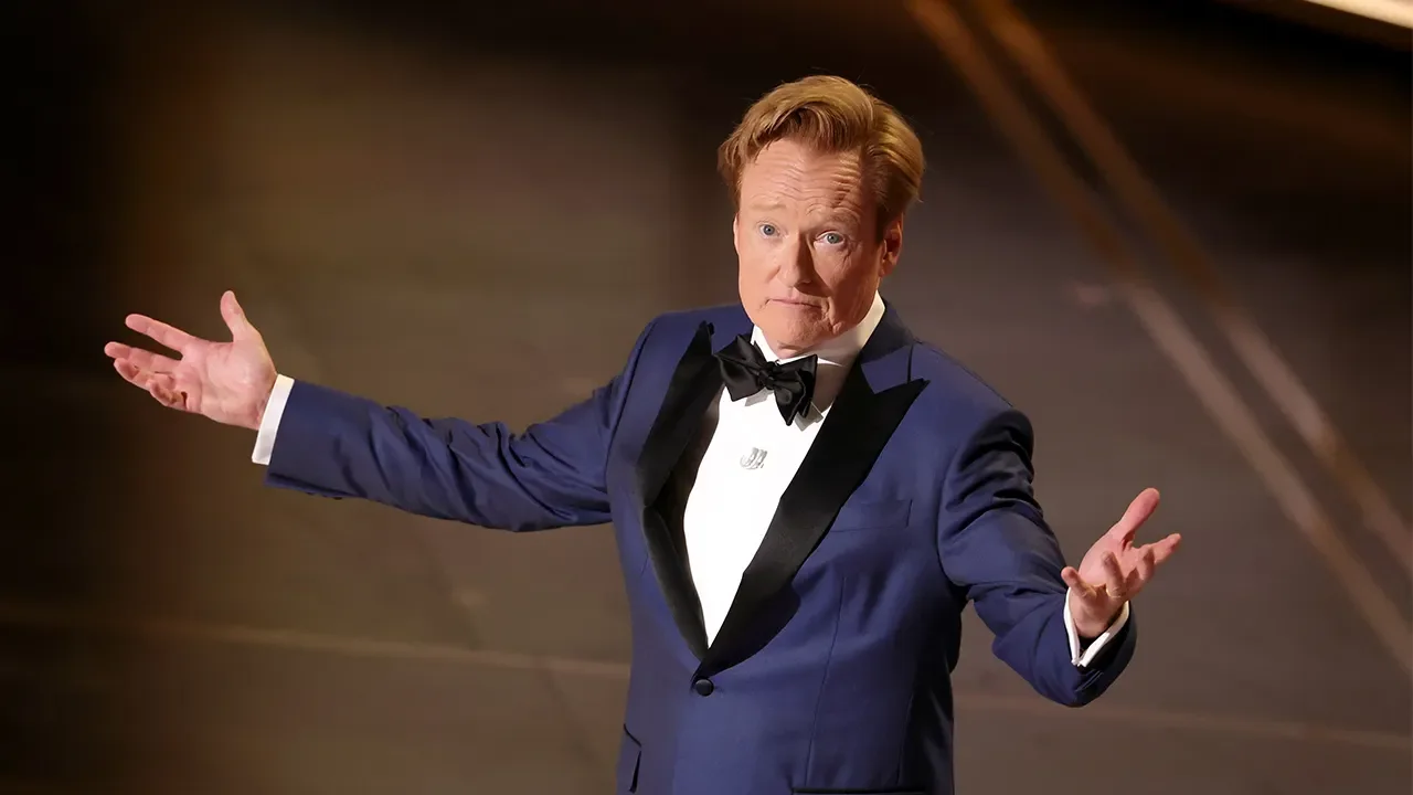 Conan O'Brien Takes Aim at Kid Rock and TPUSA in Oscars Monologue