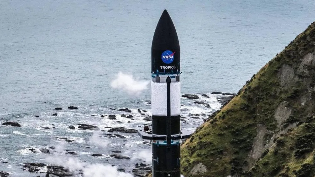 NASA Launches Satellite Constellation to Track Extreme Storms and Cyclones from Space.