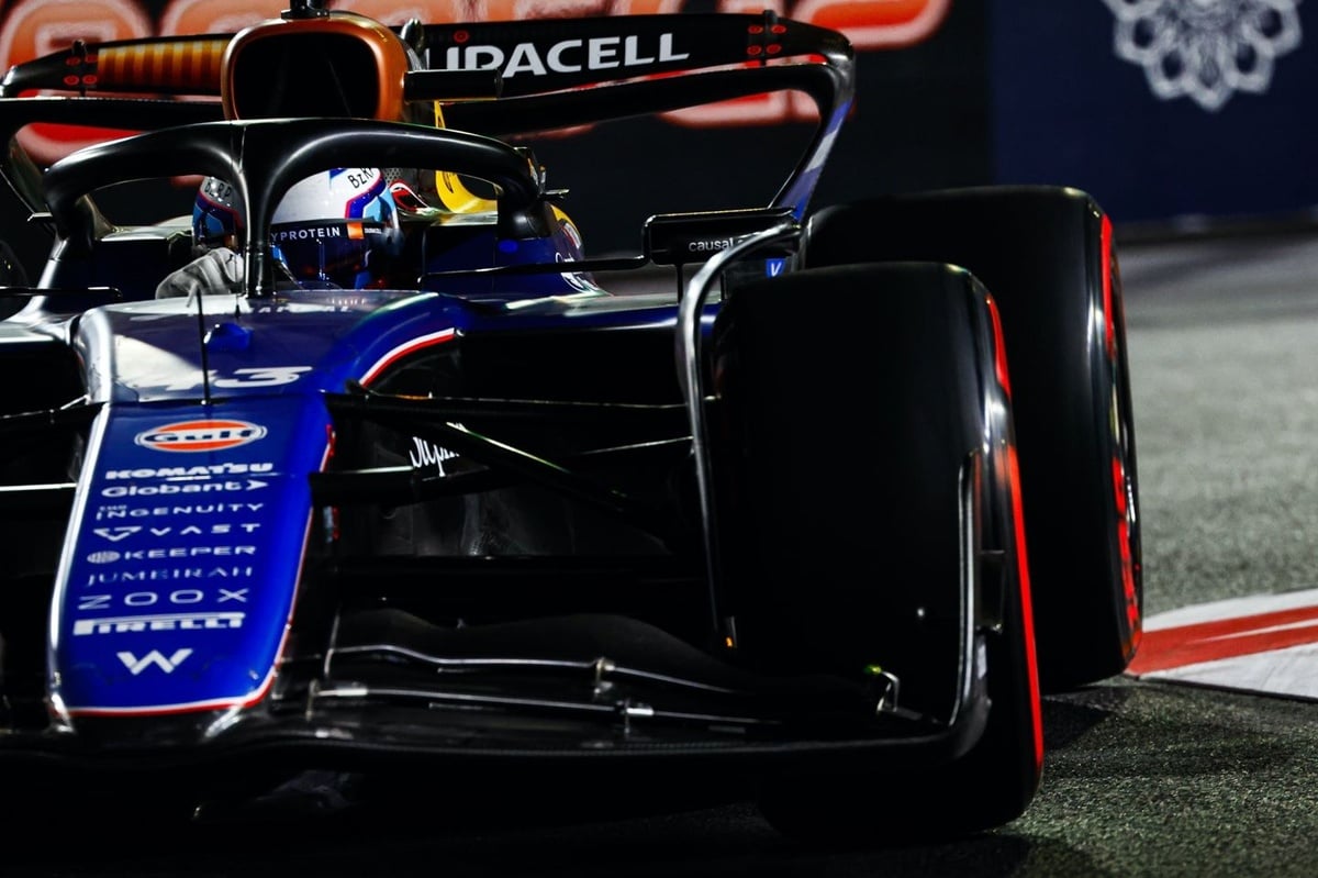 Featured image for Colapinto Cleared for Las Vegas GP After Major Crash