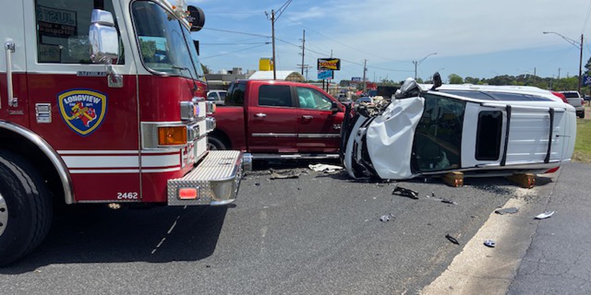 Multiple injuries reported in Longview car crash.
