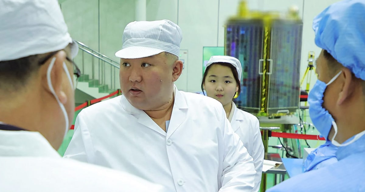 Kim Jong Un inspects North Korea's spy satellite ahead of launch