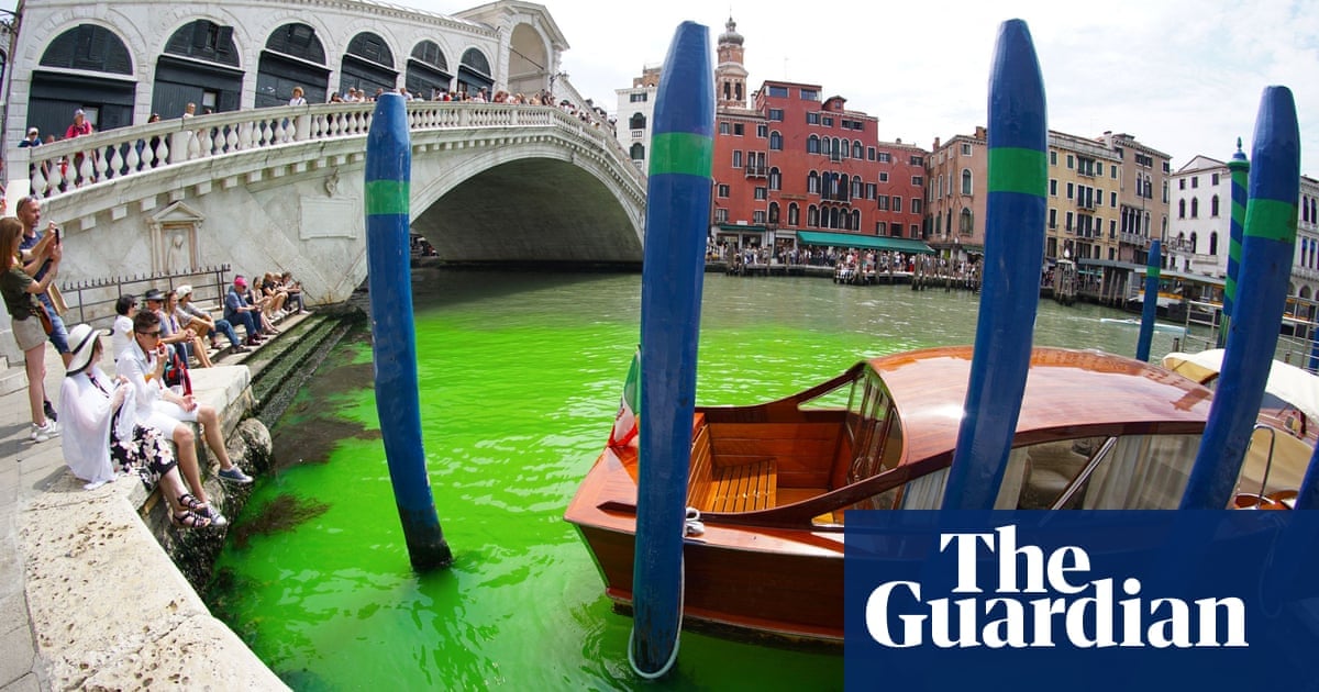 Featured image for The Solution to Venice's Mysterious Green Canal Revealed.