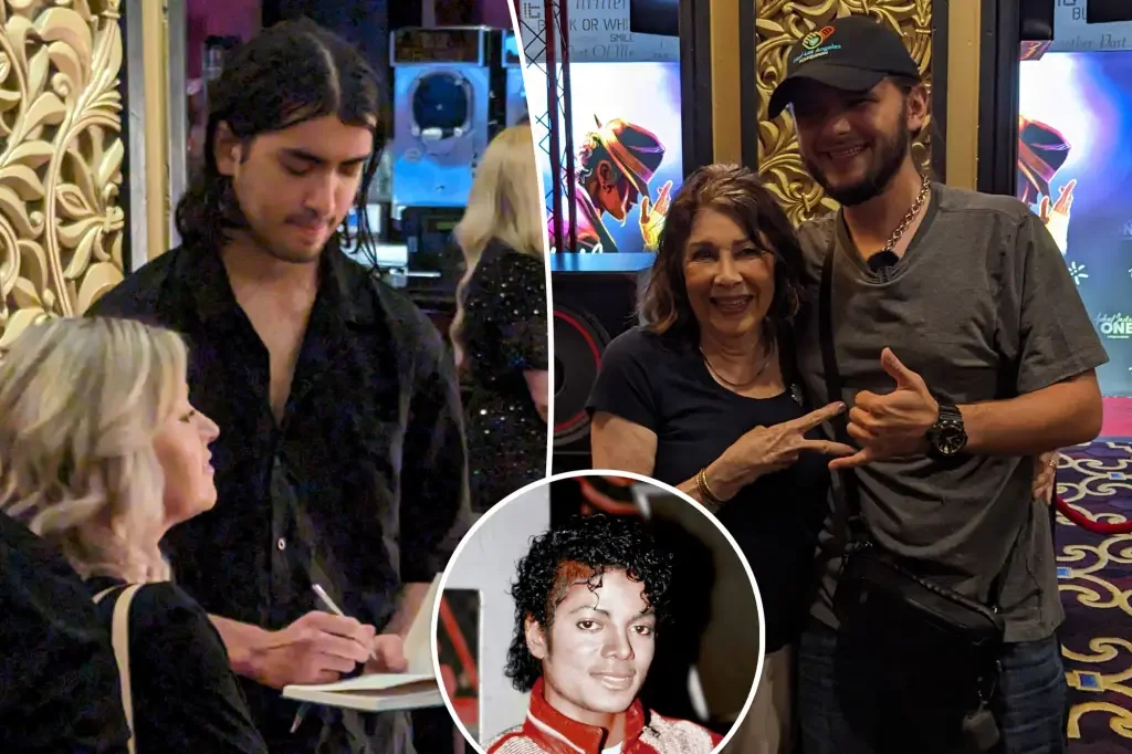 "Rare Appearance: Blanket Jackson Joins Brother Prince to Celebrate Michael Jackson's 65th Birthday"