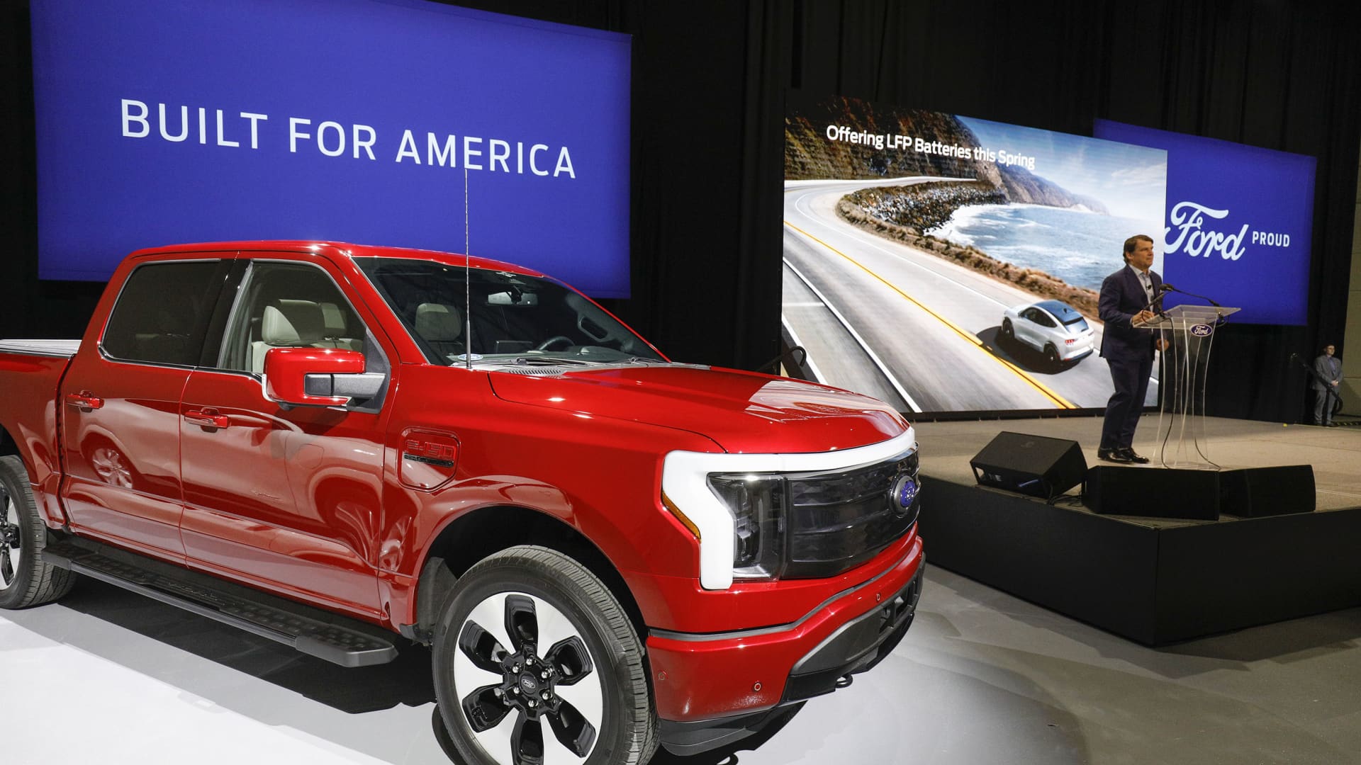Ford adjusts plans for Michigan battery plant as EV demand falls and costs rise