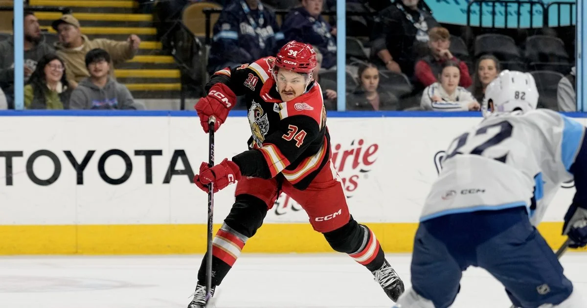 Griffins' Historic Road Point Streak Remains Intact After OT Loss