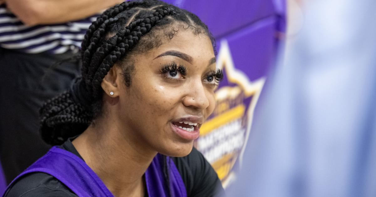 Featured image for LSU's Angel Reese shows solidarity with departed Kateri Poole
