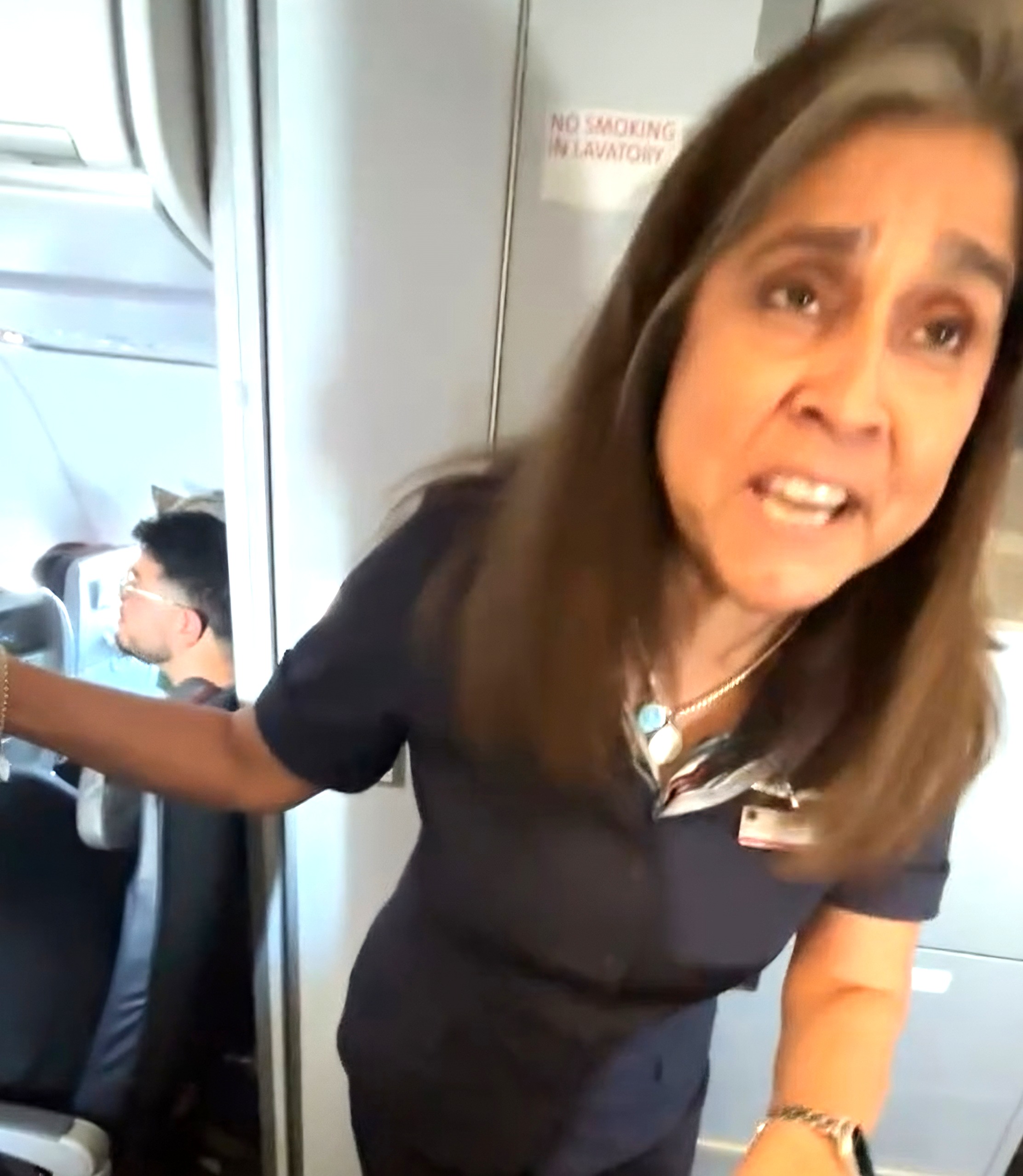 Featured image for Celebrity Coach Caught Vaping on Flight in Viral Confrontation