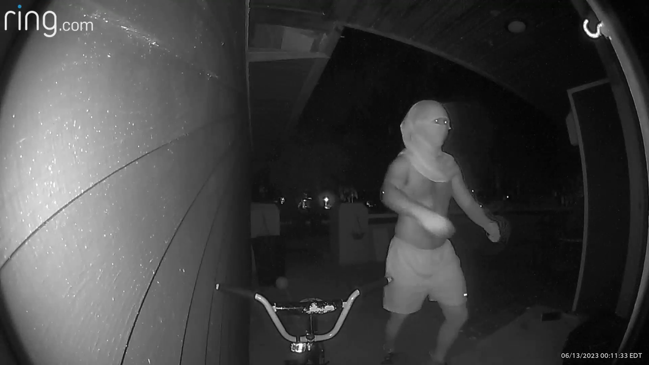 Masked Strangers Kick in Florida Homeowners' Front Doors in Evil Prank