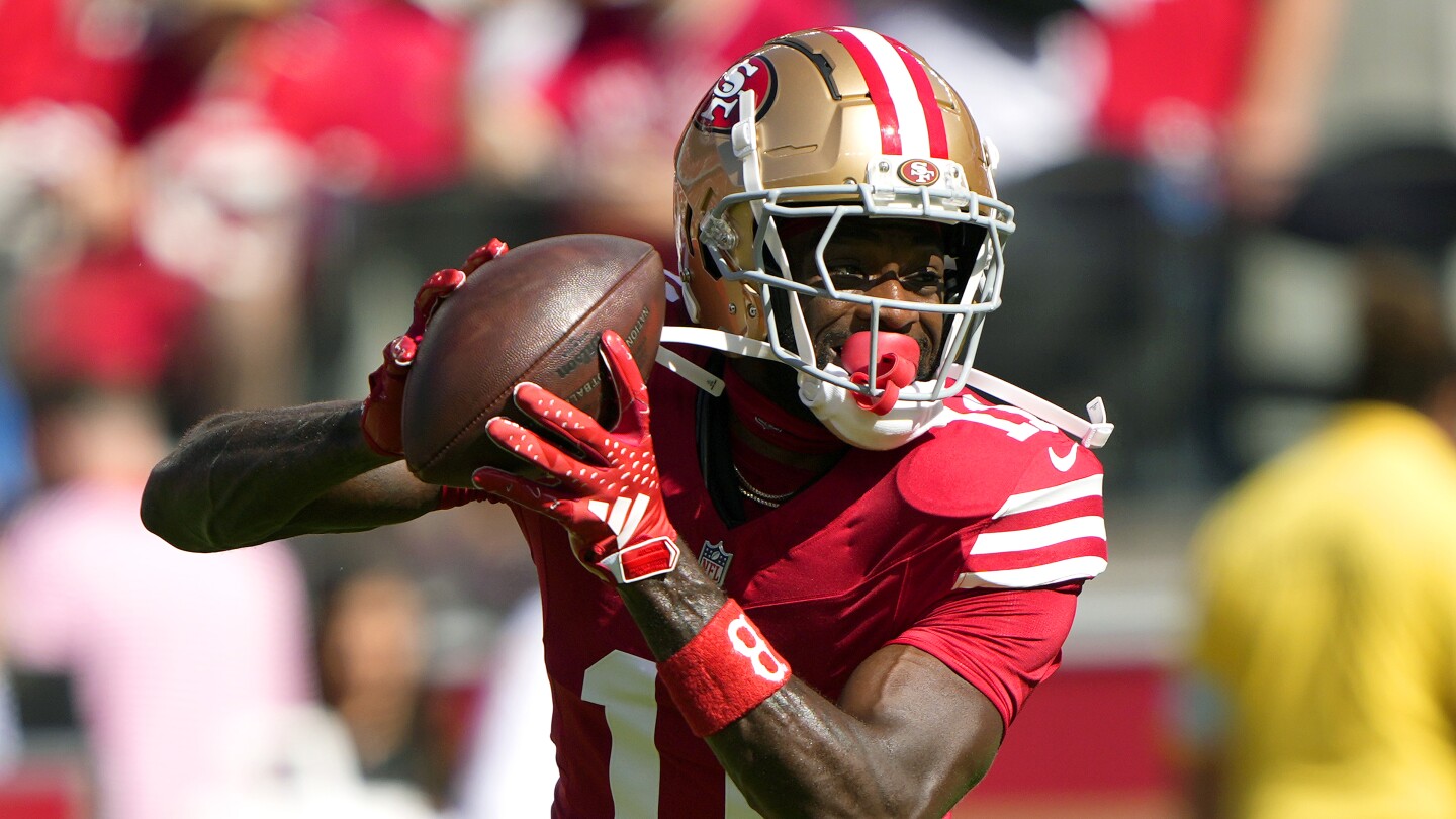 Featured image for 49ers' Brandon Aiyuk's Week 1 Status Uncertain Amid Injury Concerns