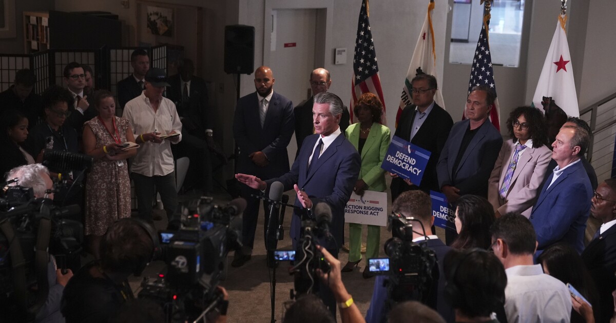 Border Patrol Agents Make Multiple Appearances at Newsom Events in Los Angeles