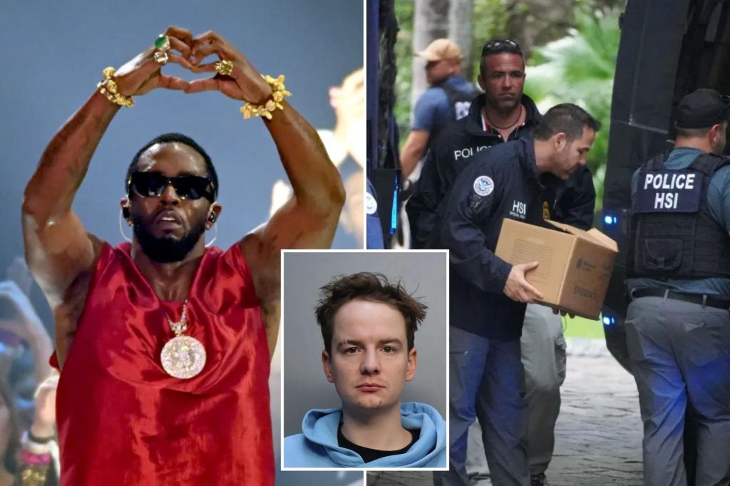 Featured image for "Alleged 'Drug Mule' Arrested in Miami as Feds Intercept Diddy's Private Jet"