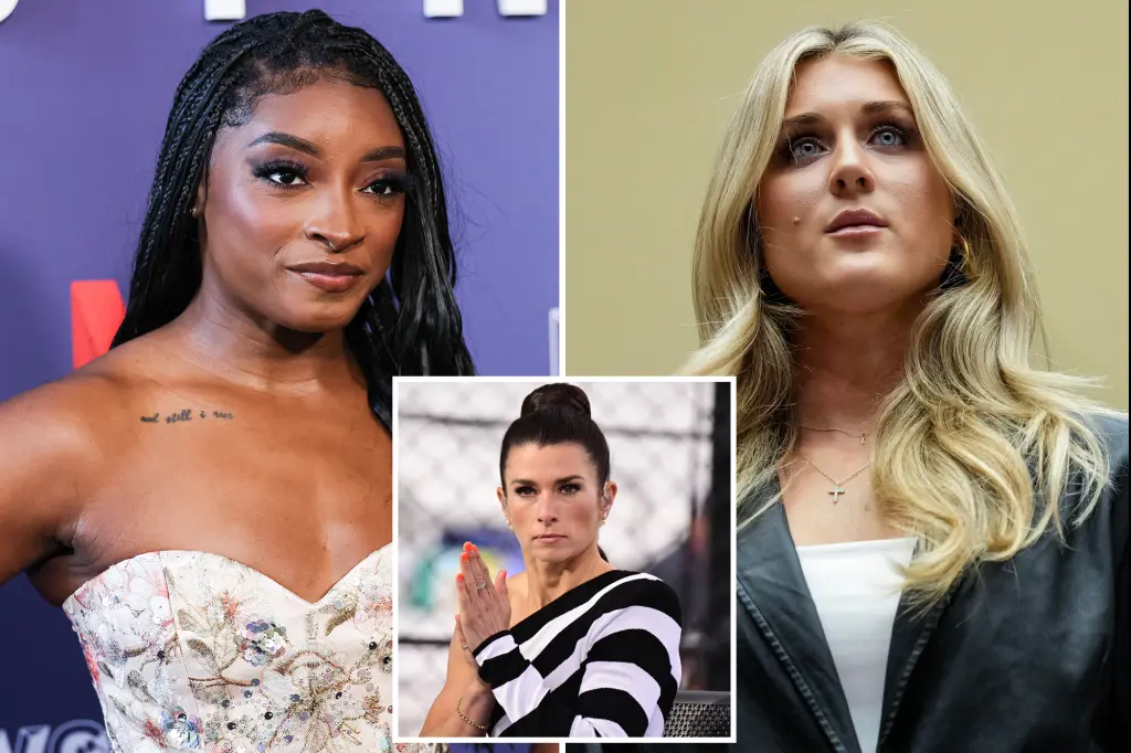 Featured image for Simone Biles and Riley Gaines Clash Over Transgender Athletes on Social Media