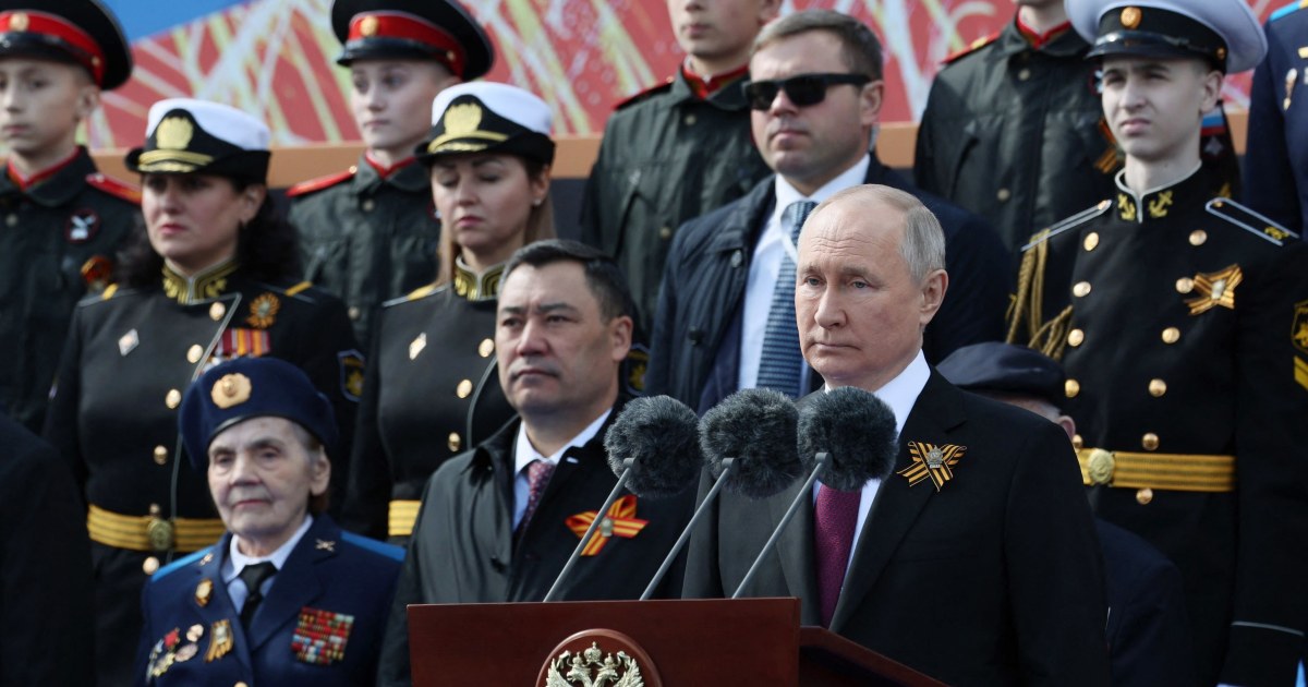 "Putin leads scaled back Victory Day celebrations amid Ukraine war"