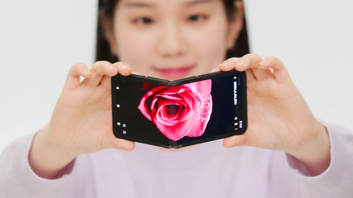 Featured image for "Samsung's Dual-Folding OLED Screen Wows at CES 2024"