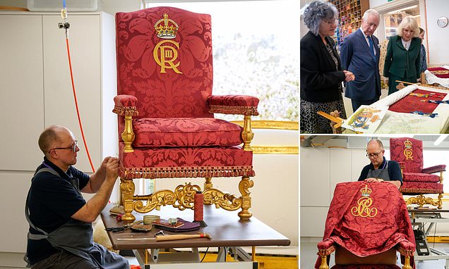 King Charles to recycle historic chairs for Coronation ceremony