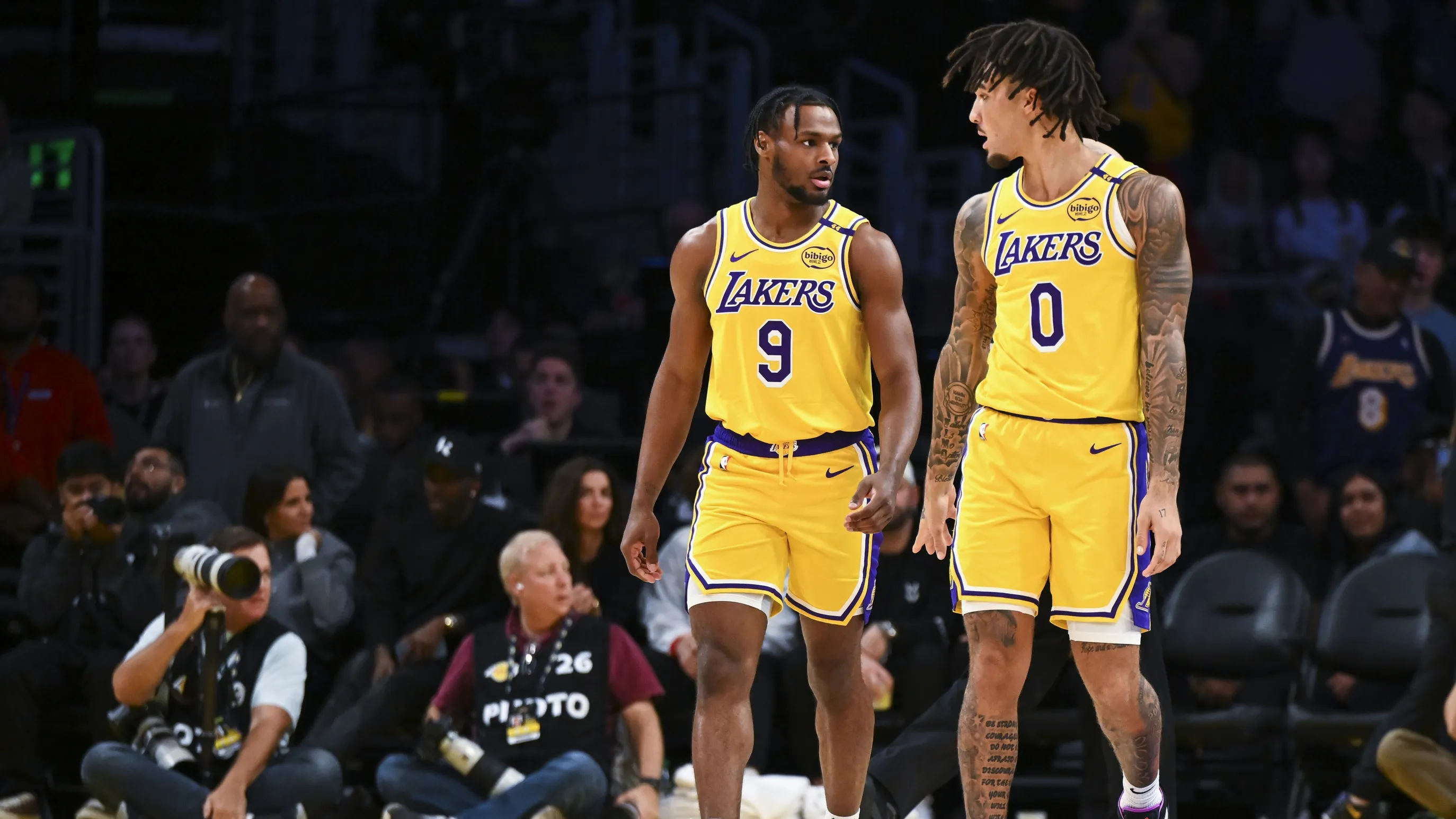 Featured image for Bronny James Scores 6 in G League Debut with South Bay Lakers