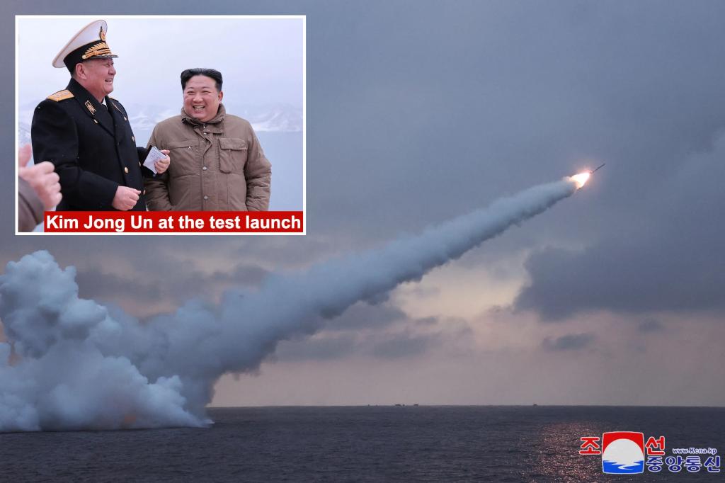 Featured image for "North Korea Conducts Submarine-Launched Cruise Missile Test, KCNA Reports"