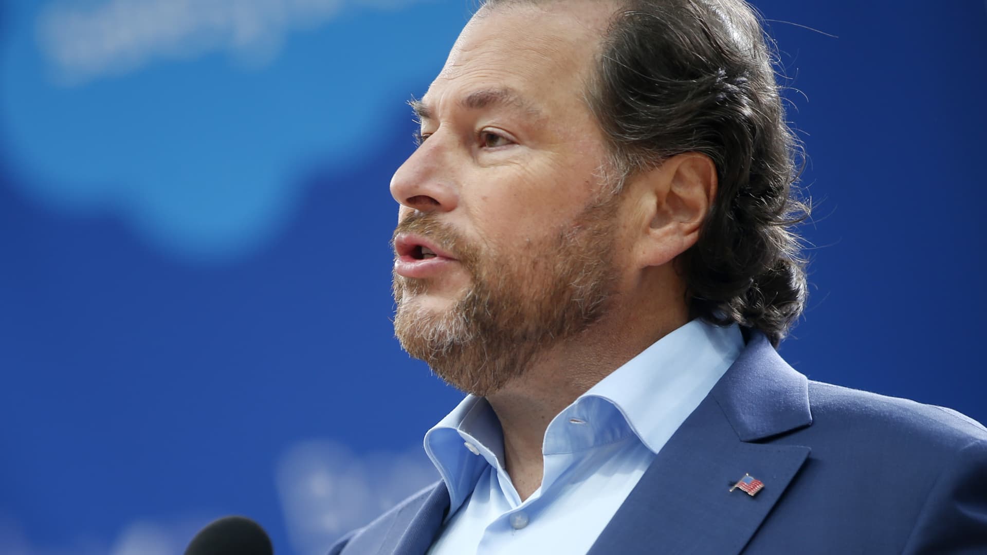 "Salesforce CEO Marc Benioff addresses A.I. privacy and trust concerns"
