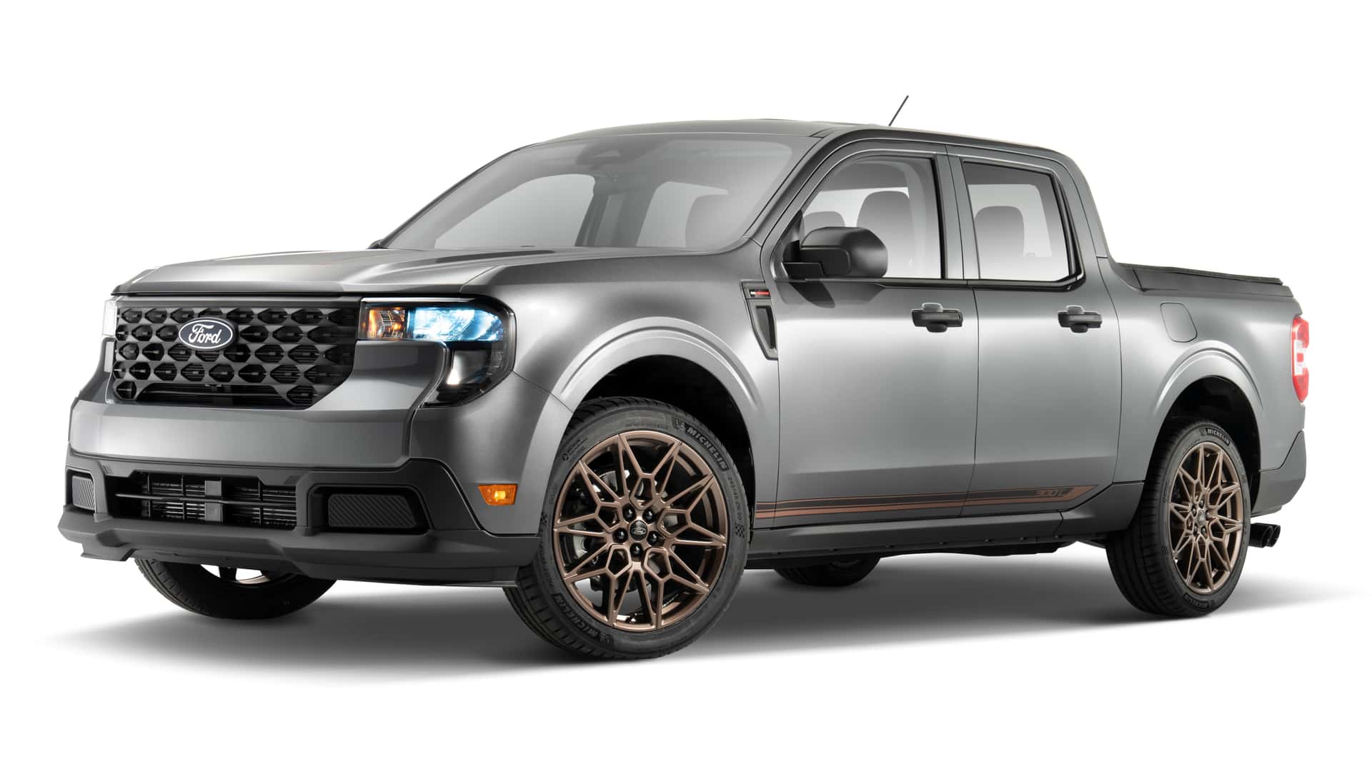 Featured image for Ford Unveils 300-HP Maverick Street Truck with Mustang Turbo Power