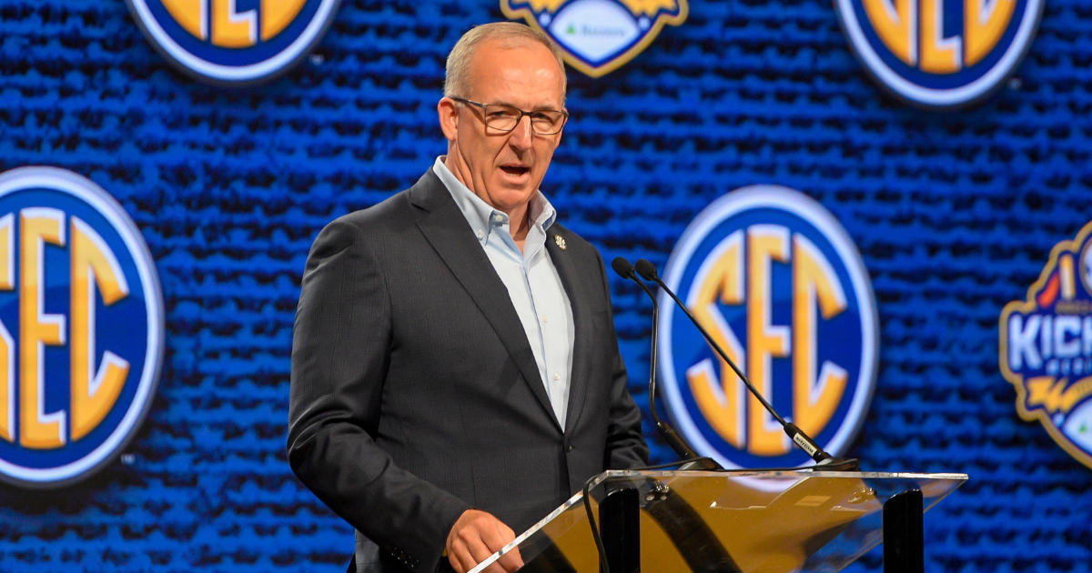 Featured image for SEC's Sankey Pushes for College Football Playoff Reforms Amid Controversy