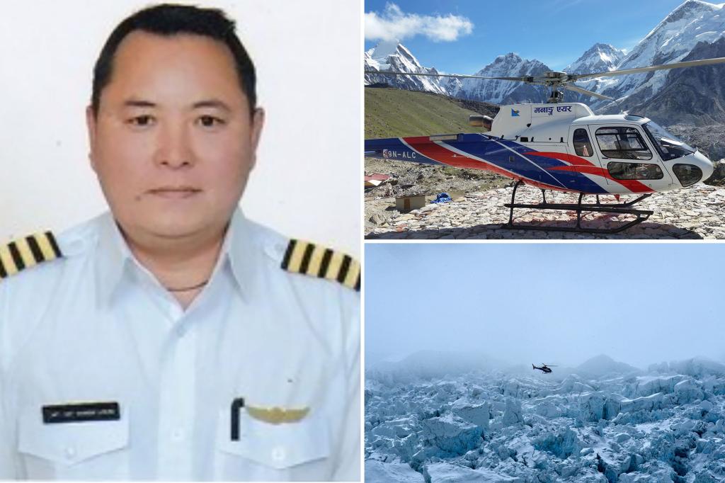 Tragic Helicopter Crash Claims Lives of 6 Near Mount Everest