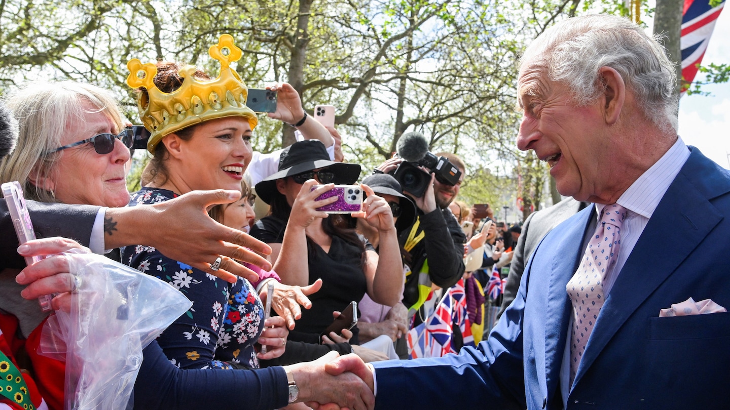 Royal Family Meets Fans on Coronation Eve