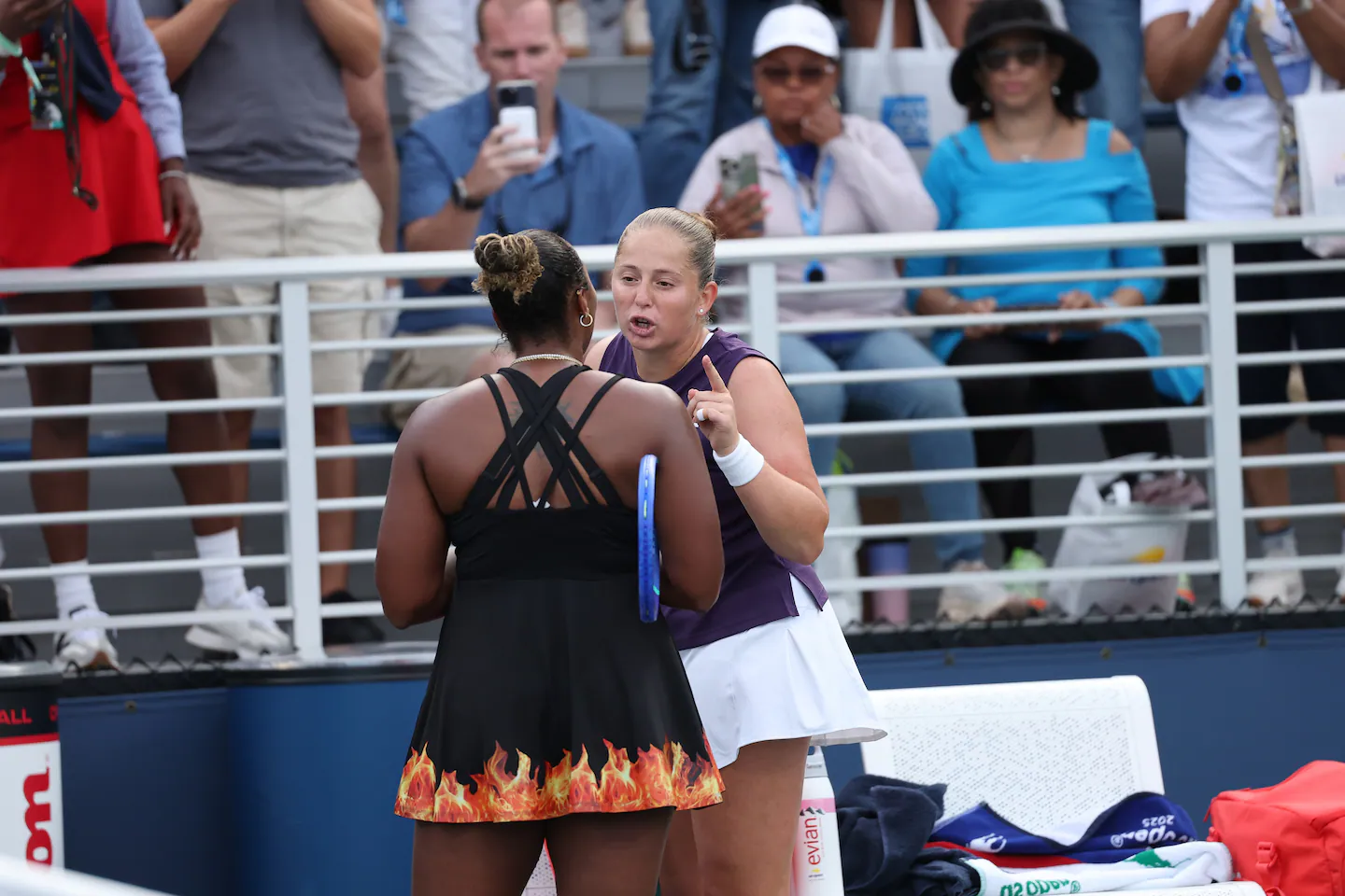 Featured image for Tense Confrontation Between Townsend and Ostapenko at U.S. Open