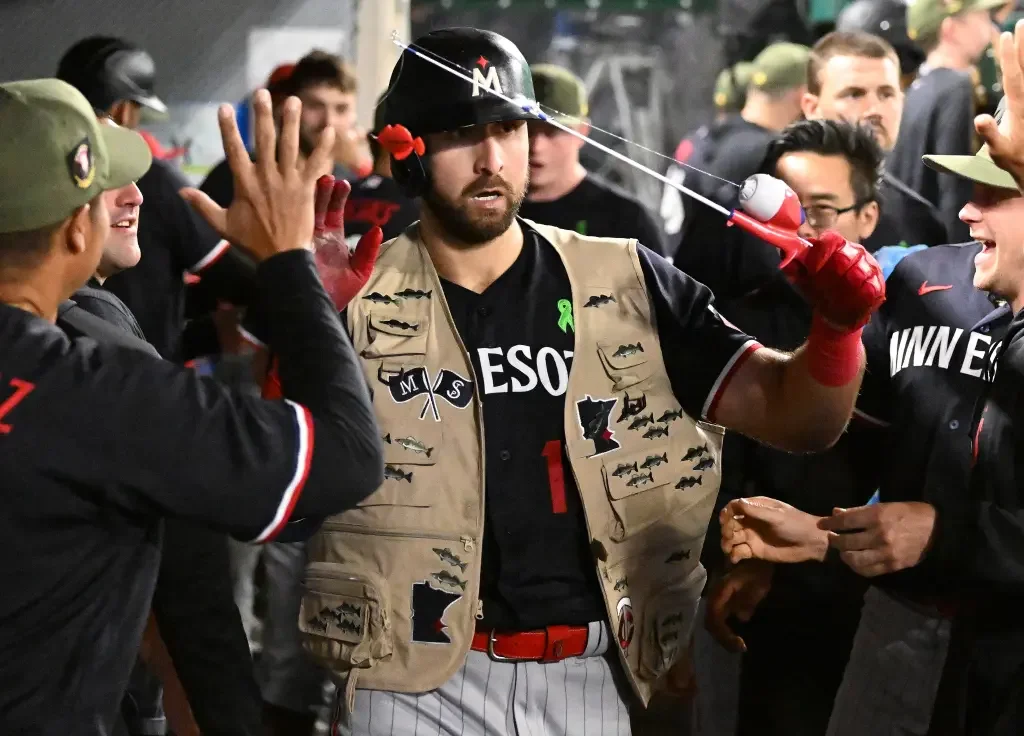 Gallo's homers lead Twins to victory over Angels.