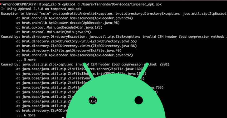 Featured image for Android Malware Apps Evade Detection with Stealthy APK Compression