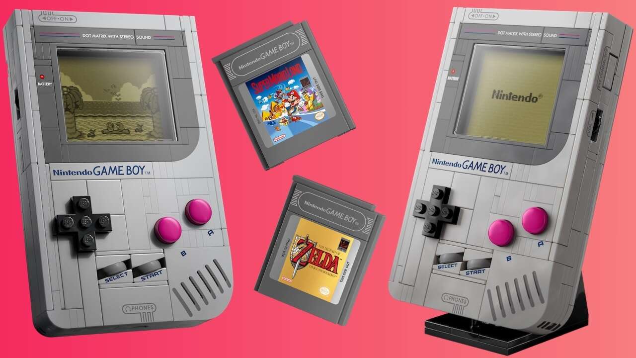 Featured image for LEGO Unveils $60 Nintendo Game Boy Set with Mario & Zelda Cartridges