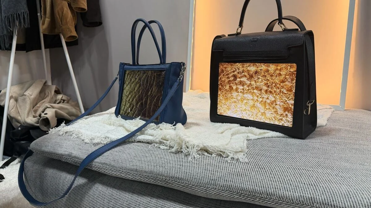 Featured image for CES 2026: The $9,000 OLED Smart Purse That Changes Color and Style