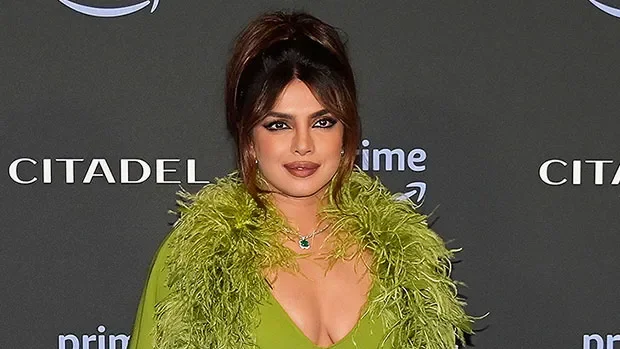Priyanka Chopra Stuns in Green and Red at 'Citadel' Premiere with Nick Jonas