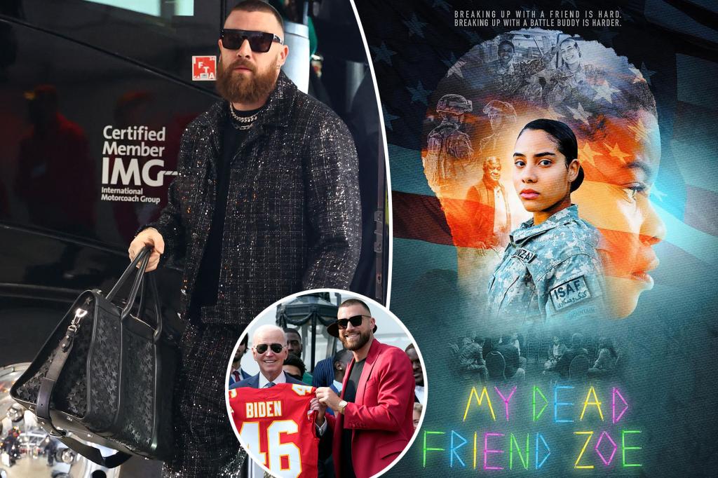 "Travis Kelce's Dual Role: From Football Star to Movie Producer"