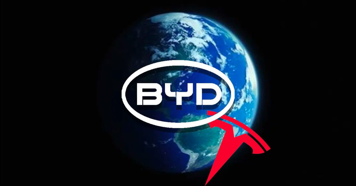 "BYD Surpasses Tesla in Global Battery-Electric Vehicle Sales"
