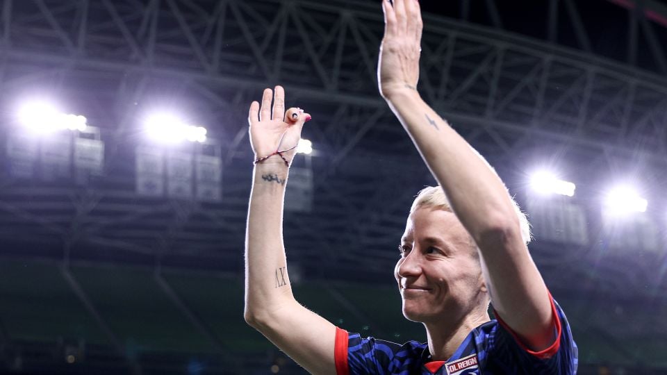 Featured image for Megan Rapinoe's Farewell Game Breaks NWSL Attendance Record