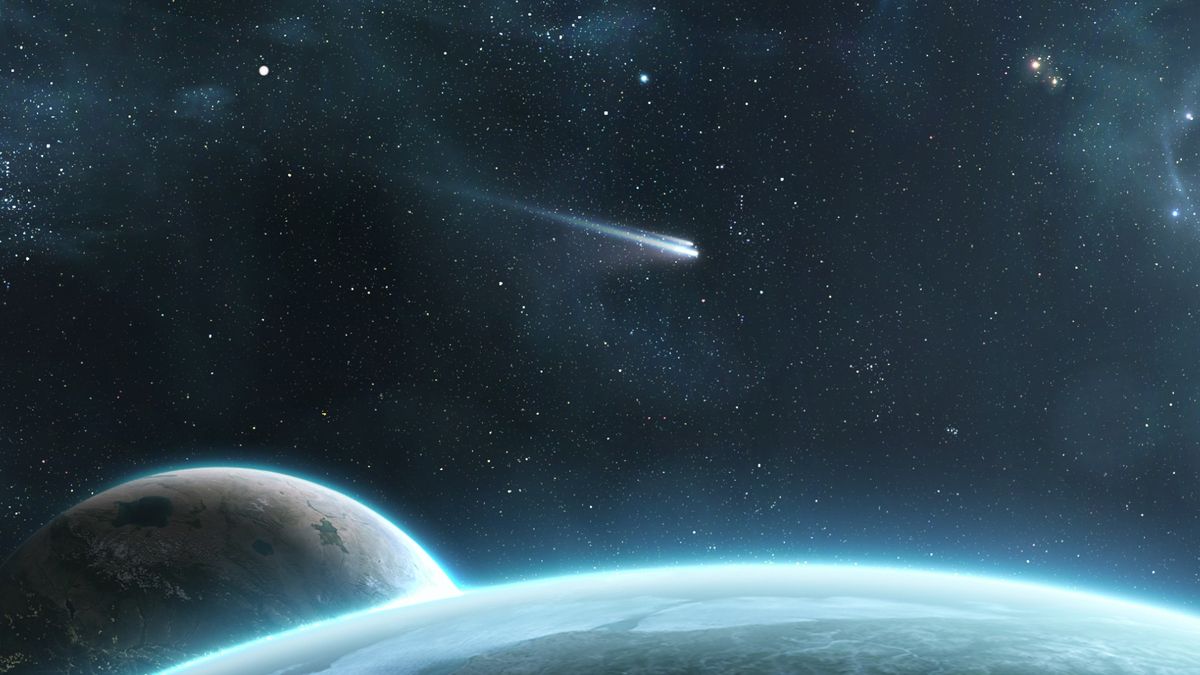 Comets: Cosmic Couriers of Life's Ingredients