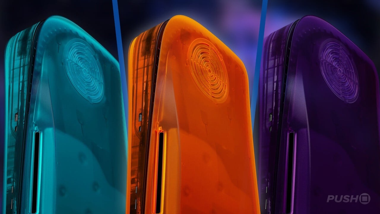 PS5 Gets a Stunning Makeover with Transparent Faceplates