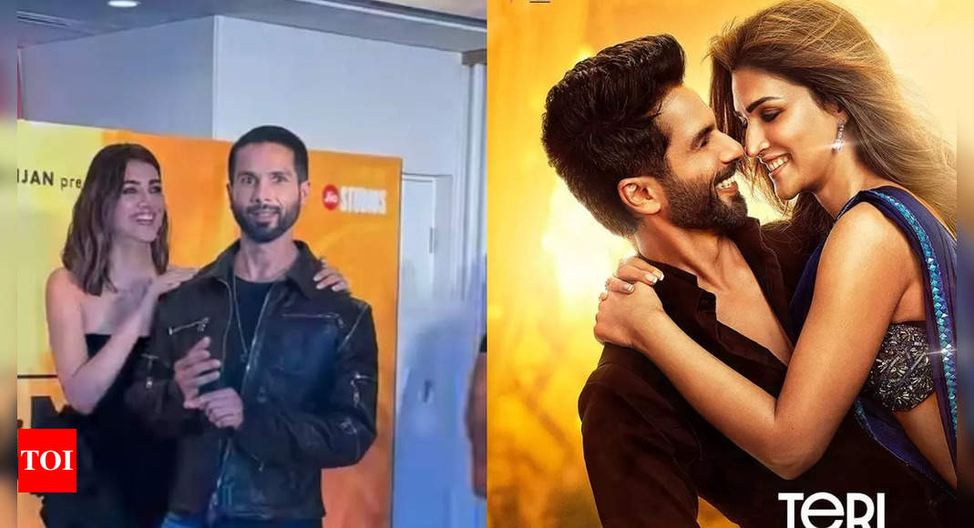 Featured image for Shahid Kapoor's Lessons for Paparazzi and Kriti Sanon's Complaints: Inside 'Teri Baaton Mein' World