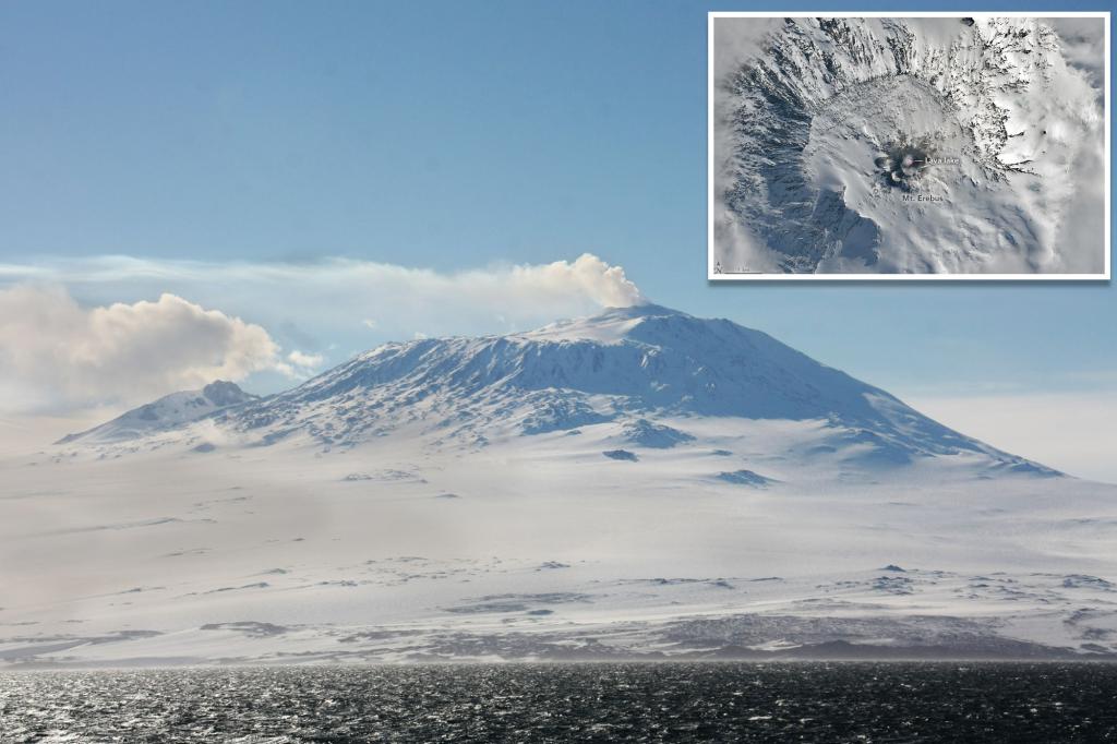 "Antarctica's Mount Erebus: The Gold-Spewing Volcano"