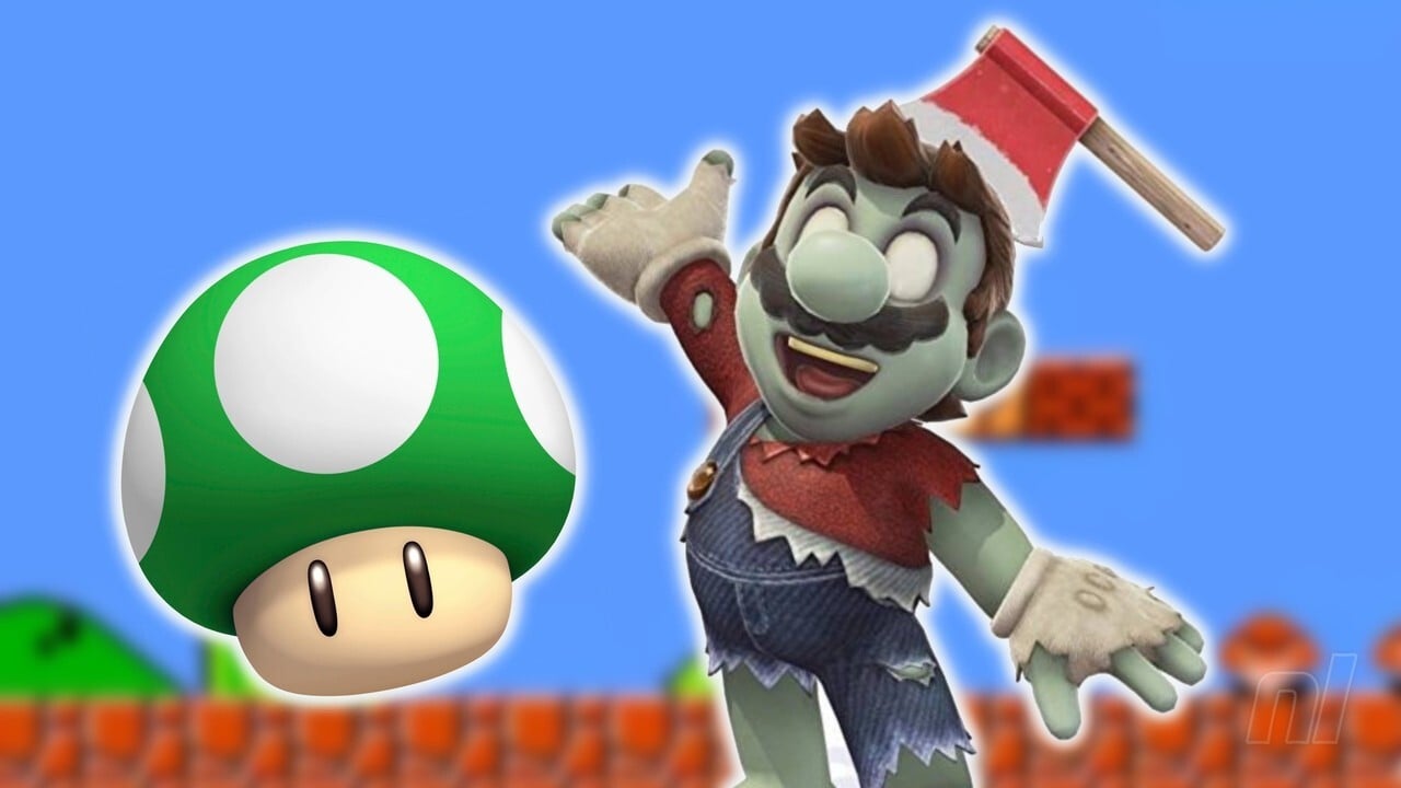 The Gruesome Origin of 1-Up Mushrooms in Super Mario Manga